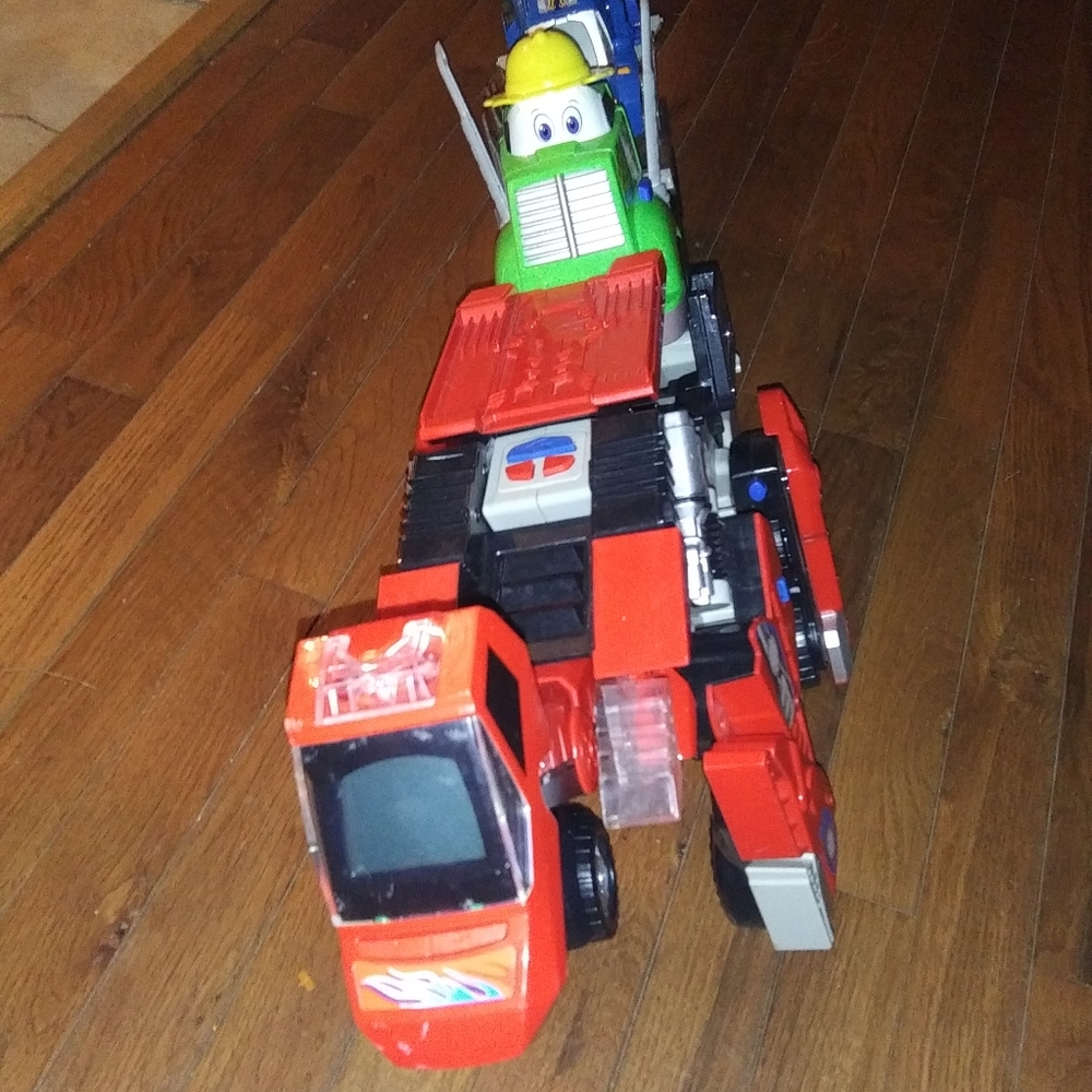 Dino Brok, car, transporter